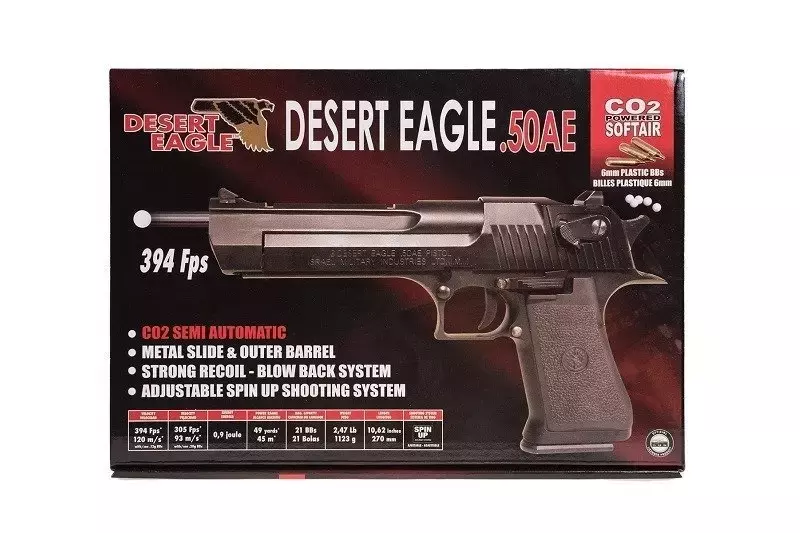 Pistola de airsoft Desert Eagle .50AE 