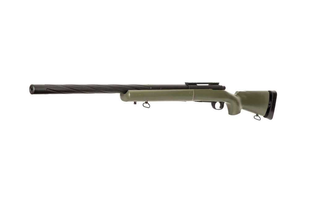 Fusil de airsoft sniper SW-04D (mejorado) - verde oliva