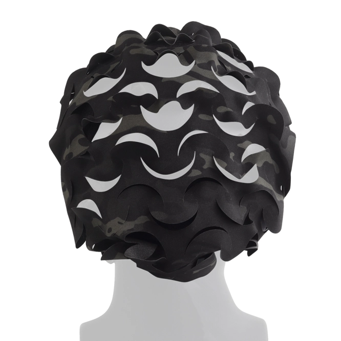 Univerzální maskování na helmu Wosport Laser Cut Cover MC Black