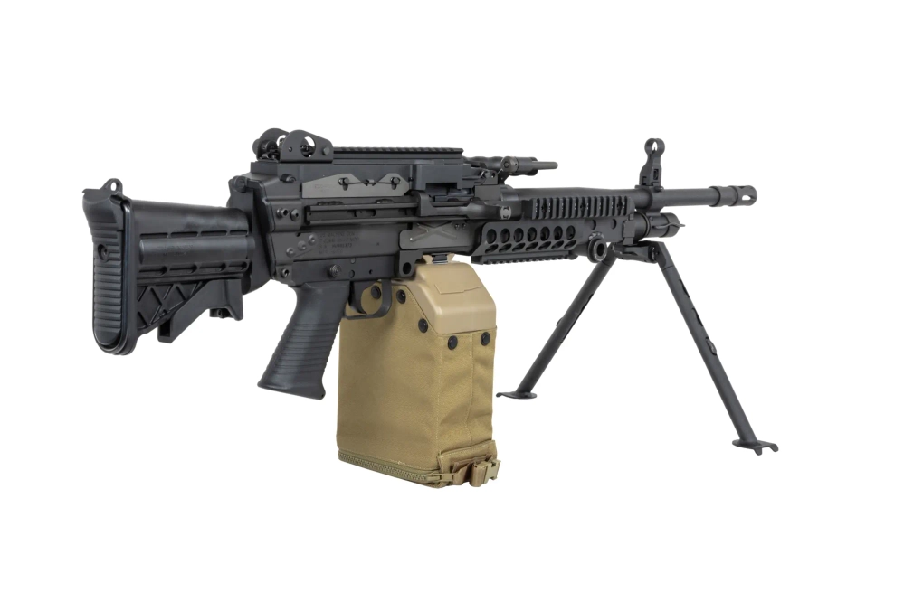 airsoft Vega Force Company MK48 MOD1 Taktický kulomet černý