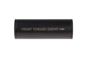 Covert Tactical PRO 35x100mm silencer Front Toward Enemy""