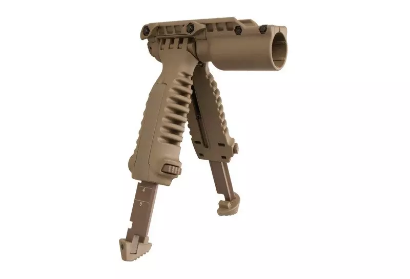 Tactical Forward Grip with Bipod - Tan
