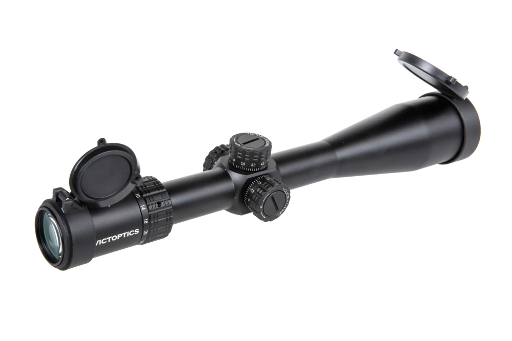 VictOptics S4 6-24x50 FFP zaměřovací dalekohled černý