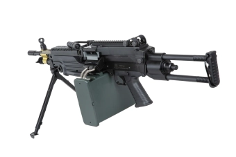 airsoft A&amp;K Cybergun M249 PARA machine gun Black (OUTLET)