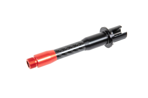 Mancraft MSB Hybrid CNC-Carbon Speedsoft 5" červená vnější hlaveň