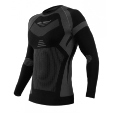Sesto Senso Thermo Active CL16 thermisch T-shirt met lange mouwen Grijs-zwart