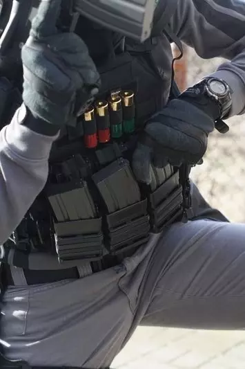 Funda adhesiva para escopetas - negra