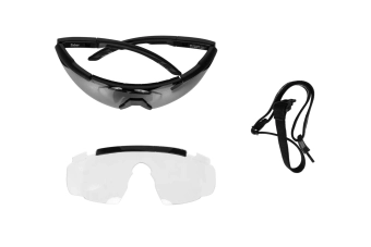 Wiley X® SABER ADV Matte Black glasses - Smoke Grey / Clear