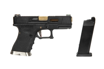 Pistolet airsoft G Force G19 T1 - Noir/Or