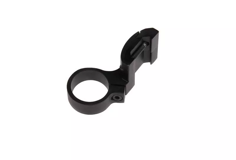 Oblique RIS flashlight mount - black