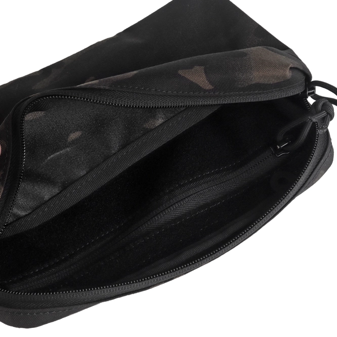 Kieszeń uniwersalna Wosport Cargo 6x3 Laser Cut Poziome MC Black