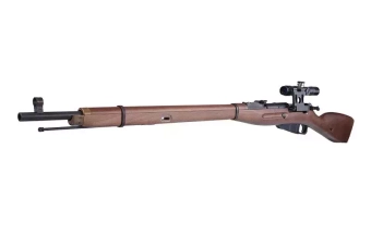 Fusil airsoft Mosin Nagant 1891/30 avec lunette PU