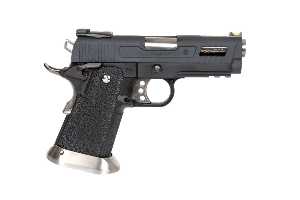 Hi-Capa 3.8 Force “Velociraptor” (Full Auto) Pistol Replica – Black