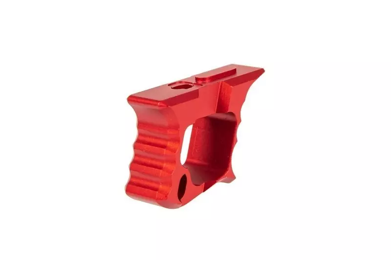 M-LOK/KEYMOD Aluminum Angled Forward Grip - Red