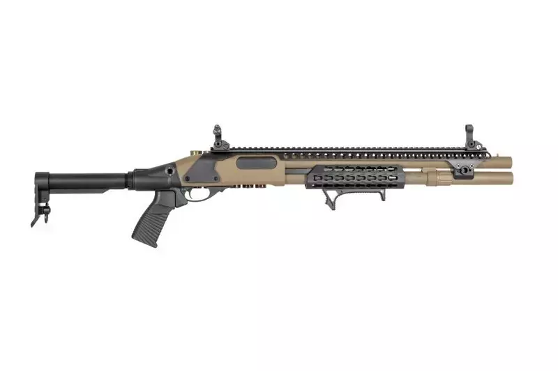 Airsoft brokovnice 8875 - Polopálená
