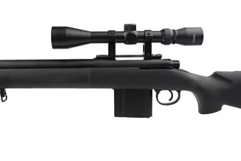 MB4404D sniper rifle replica - with scope and bipod