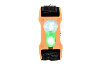 Marcador electrónico Lightbuck Split-Bar - naranja (luz verde)