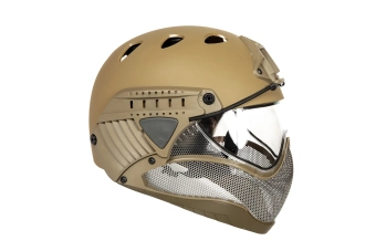 Full Face First Helmet Repllica - Tan