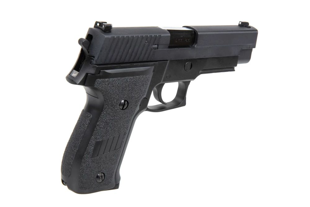 Pistole WE F226 RAIL airsoft černá