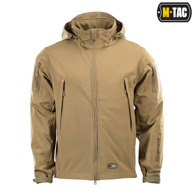 Chaqueta Soft Shell M-Tac Tan