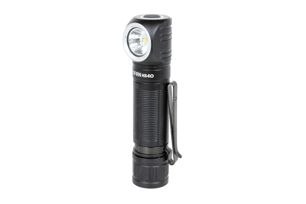 Linterna frontal Sofirn HS40 con batería recargable Negro