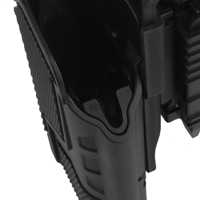 Universele Wosport holster voor pistolen met X300A GB-81 zaklamp Zwart