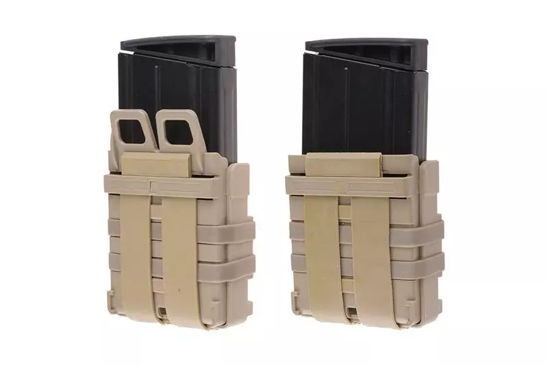 Bolsa doble Open III (L) para cargadores 7,62 - bronceado