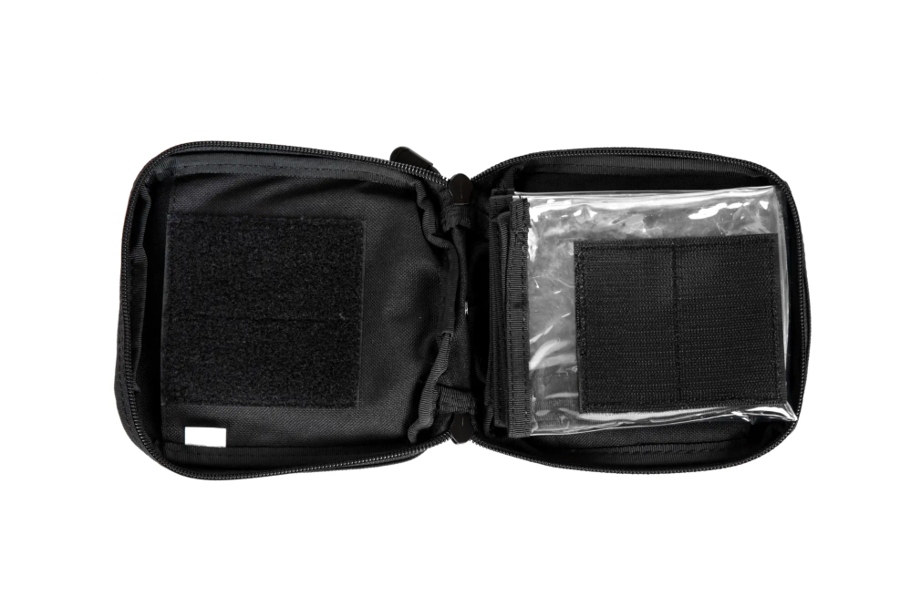 Admin pouch avec support en érable - Noir