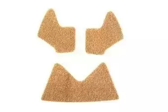 Maritime type helmet hooks and loop set - Dark Earth