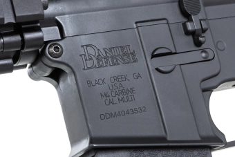 Specna Arms Daniel Defense® MK18 SA-P19 Prime™ Aster II ETU ASG Karabijn met Enkelvuur Borstelloze Motor Zwart