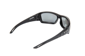 Credence Black Frame Polarized Mirrored Gray ballistic tactical glasses
