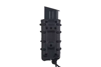 SMC Single Stack Magazine Pouch with flocking (na pas 50mm) - black