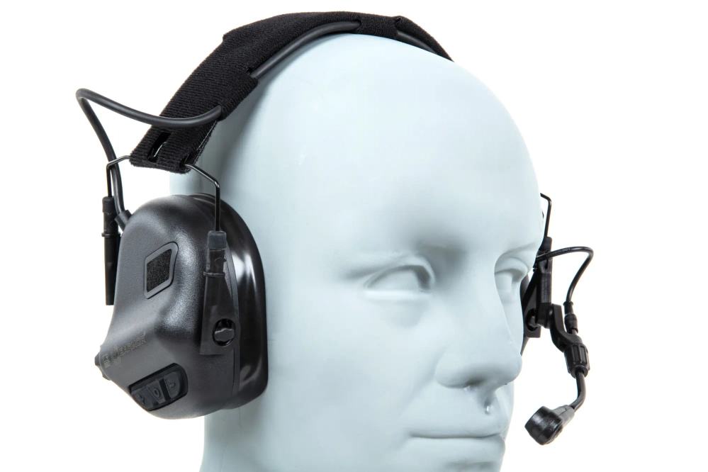 Earmor M32 Plus Protección Auditiva Activa Negro