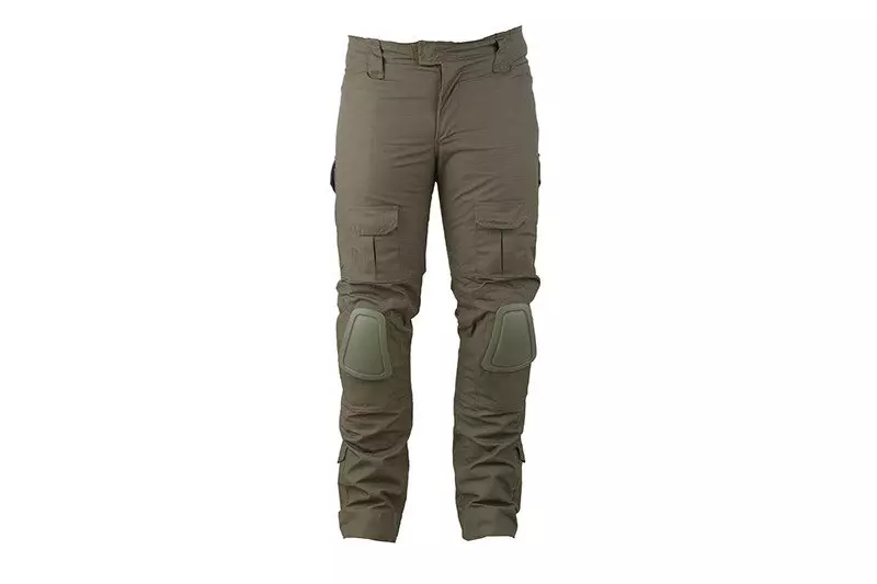 Combat Uniform Pants with knee pads - olive