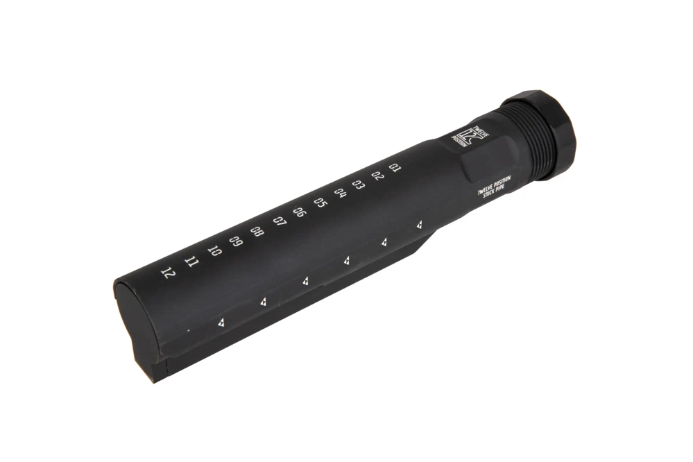 12-position Aluminum Stock Tube for M4/M16