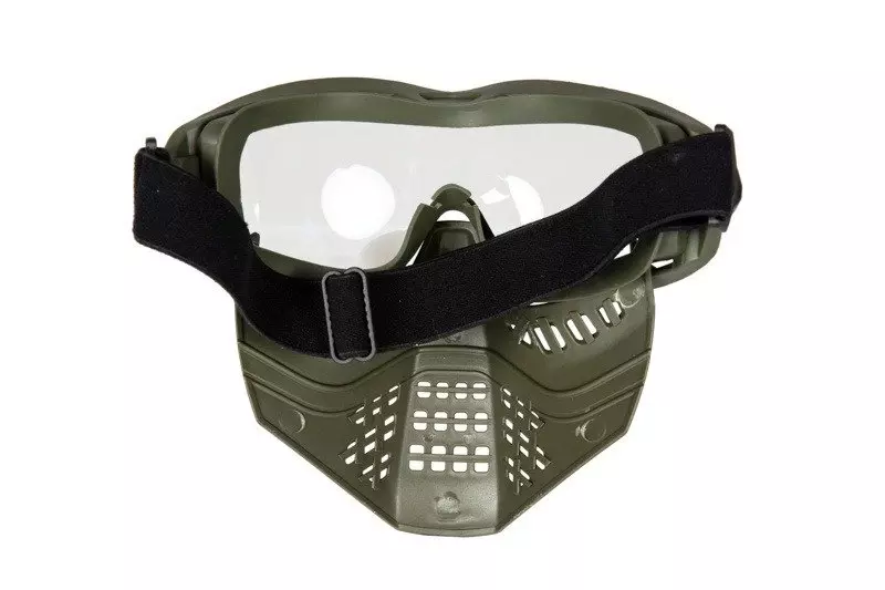 ANT mask with goggles - olive