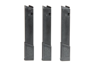 Set of 3 Mid-Cap 120 BB Magazines for KWA Ronin TK.45 Replicas