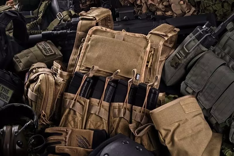 Bolsa individual OPEN para cargador AK - verde ranger