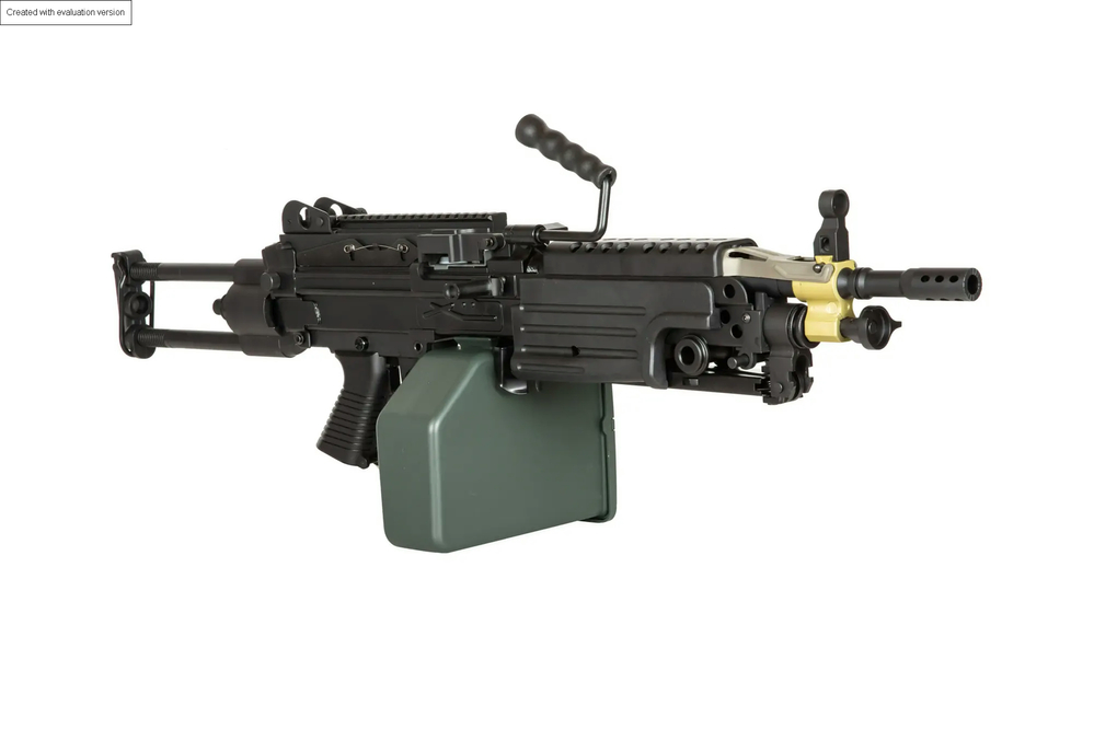 airsoft Specna Arms SA-249 PARA EDGE™ Mitrailleuse Noir (OUTLET)