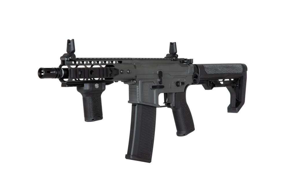 SA-E12 EDGE 2.0™ GATE airsoftová zbraň karabiny ASTER Gray - Nové pouzdro/Light Ops Stock