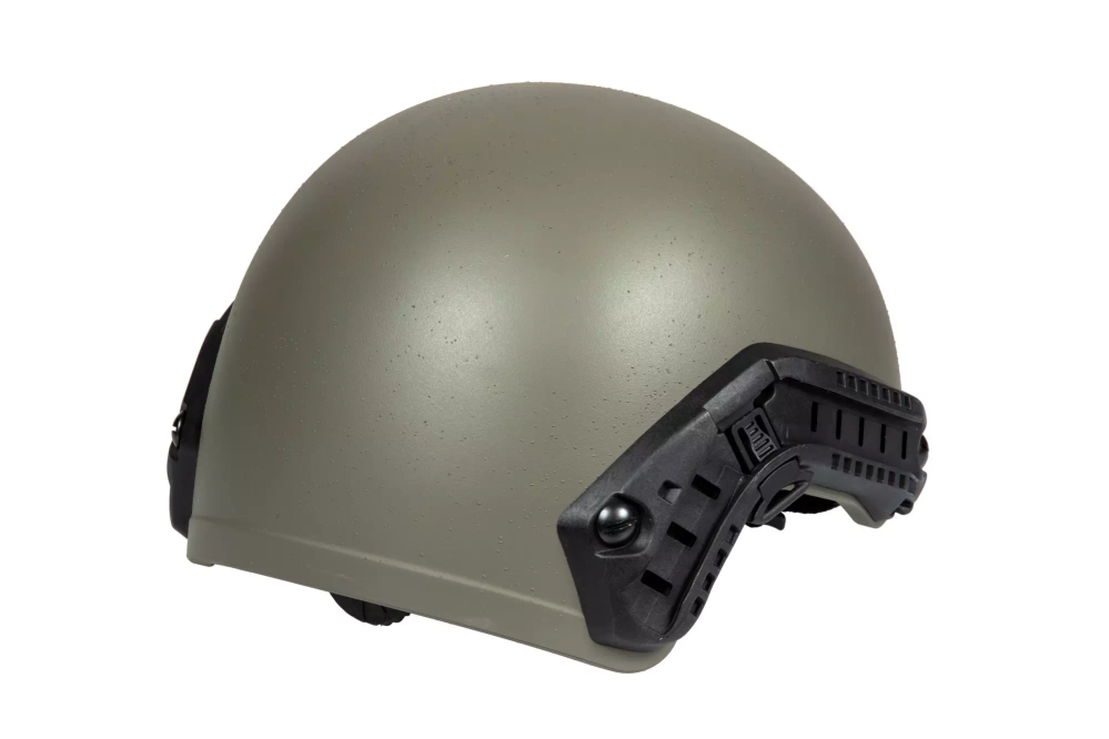 Helma replika Balistický aramid - zelený Ranger