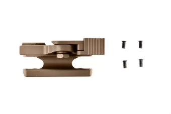 Táctico montura QD para red dottipo T1 / T2 - Tierra oscura