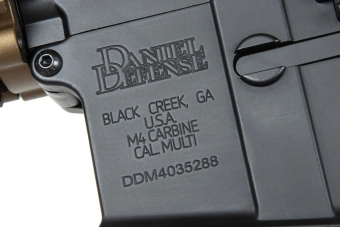 Airsoftová puška Specna Arms Daniel Defense® MK18 SA-P26 Prime™ HAL™ ETU s bezkomutátorovým motorem Chaos Bronze