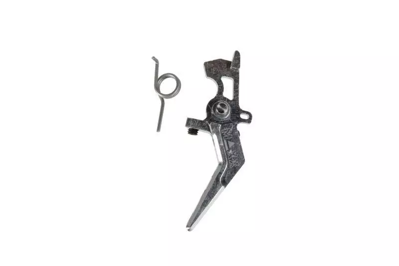 CNC Aluminum Advanced Speed Trigger Tongue (Style A) - Silver