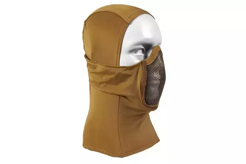 Pasamontañas termoactivo con máscara - Tan