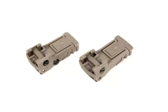 MFT Set of Flip-Up Iron Sights - dark earth
