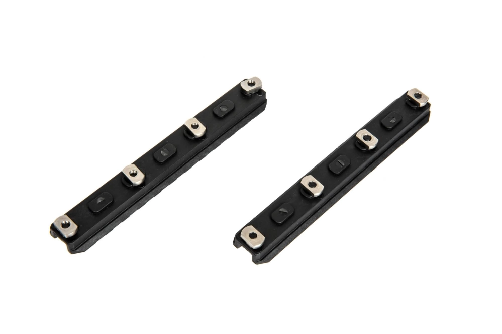 Polymer lišta M-LOK 5 (2 kusy) - černá"