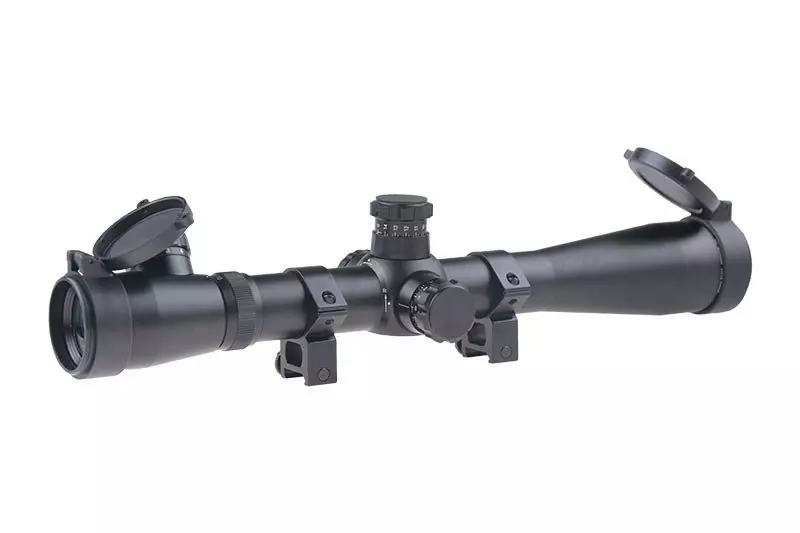 Dalekohled SC-011 3,5-10x40 E-SF - černý