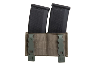 Double open magazine pouch 5.56mm Wosport Ranger Green