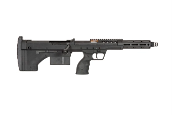 Replika odstřelovací pušky Desert Tech SRS-A2/M2 Covert 16" (pro praváky) - černá